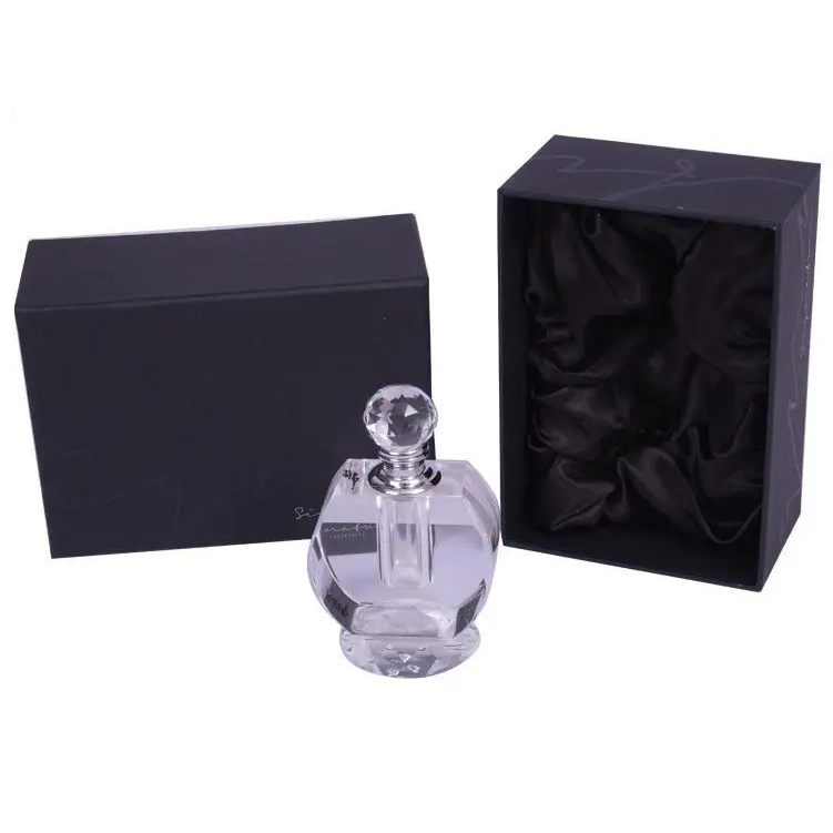 Black Men′s Cologne Perfume Bottle Gift Boxes Personal Care Package